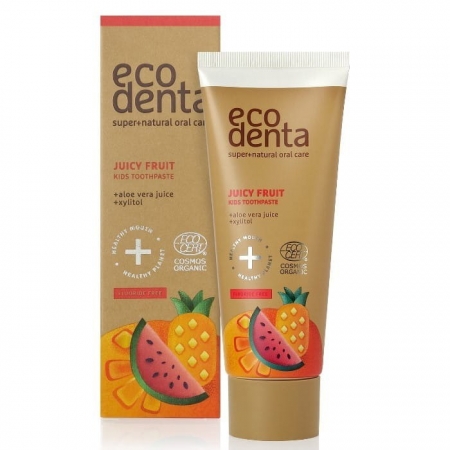 ECODENTA COSMOS Owocowa pasta do zębów dla dzieci 75ml